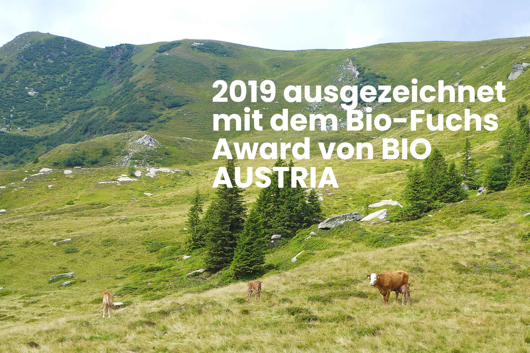 2019 ausgezeichnet mit dem Bio-Fuchs Award von Bio Austria