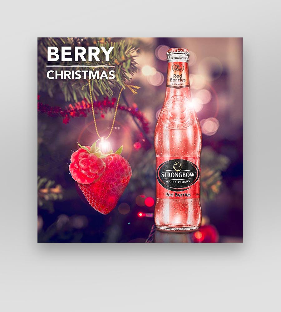 Facebook Postingbild Berry Christmas